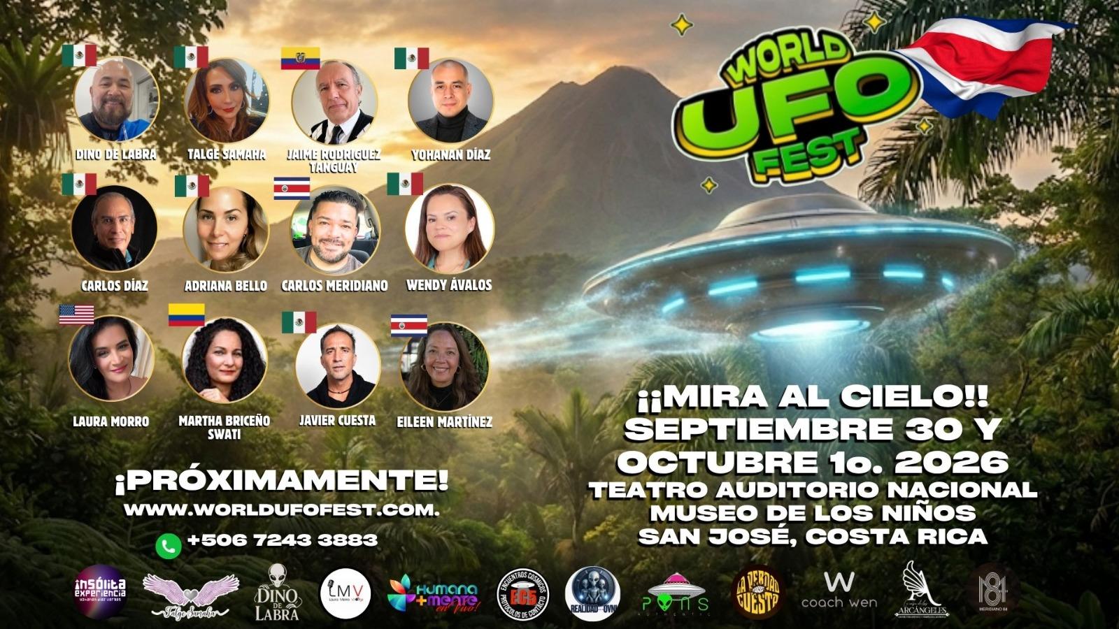 World UFO Fest Costa Rica Banner
